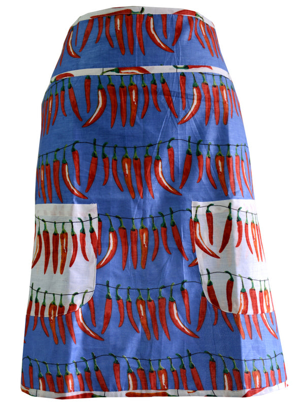 Blue Chillies Half Apron