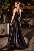 Elegant Embellished Formal Long Special Occasion Gown Detailed CDJ882